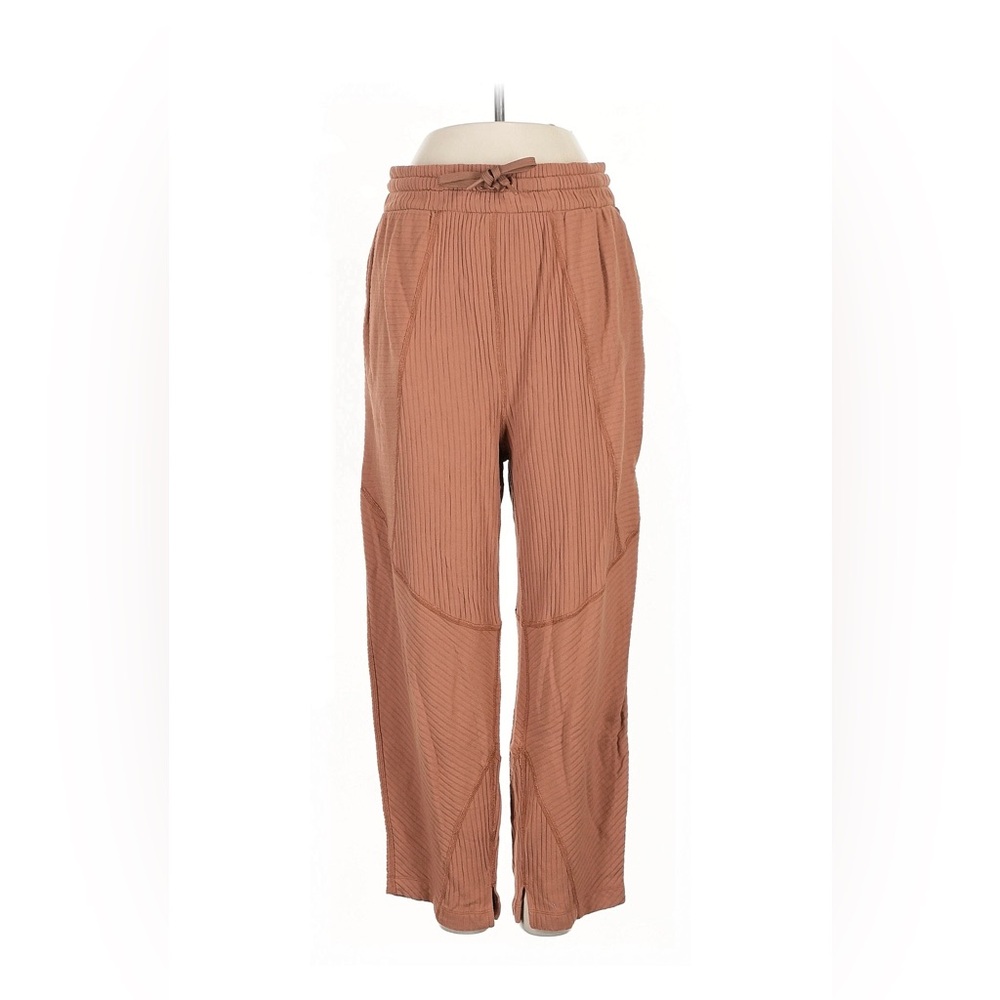Free people movement burnt orange sweatpants